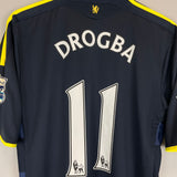 2009/10 CHELSEA DROGBA #11 AWAY SHIRT (M) ADIDAS