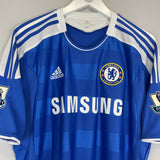 2011/12 CHELSEA LAMPARD #8 HOME SHIRT (L) ADIDAS