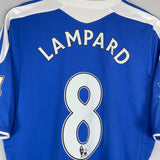 2011/12 CHELSEA LAMPARD #8 HOME SHIRT (L) ADIDAS