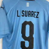 2018/19 URUGUAY SUAREZ #9 HOME SHIRT (M) PUMA