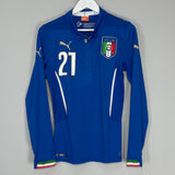 2014/15 ITALY PIRLO #21 L/S HOME SHIRT (S) PUMA