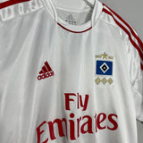 2012/13 HAMBURG VAN DER VAART #23 HOME SHIRT (S) ADIDAS