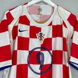 2004/06 CROATIA PRSO #9 HOME SHIRT (XL) NIKE