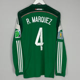 2013/15 MEXICO R.MARQUEZ #4 L/S HOME SHIRT (M) ADIDAS