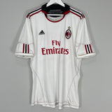 2010/11 AC MILAN RONALDINHO #80 AWAY SHIRT (XL) ADIDAS