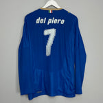 2007/08 ITALY DEL PIERO #7 L/S HOME SHIRT (L) PUMA