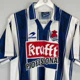 2001/02 REAL SOCIEDAD KOVACEVIC #9 HOME SHIRT (L) ASTORE