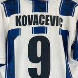 2001/02 REAL SOCIEDAD KOVACEVIC #9 HOME SHIRT (L) ASTORE