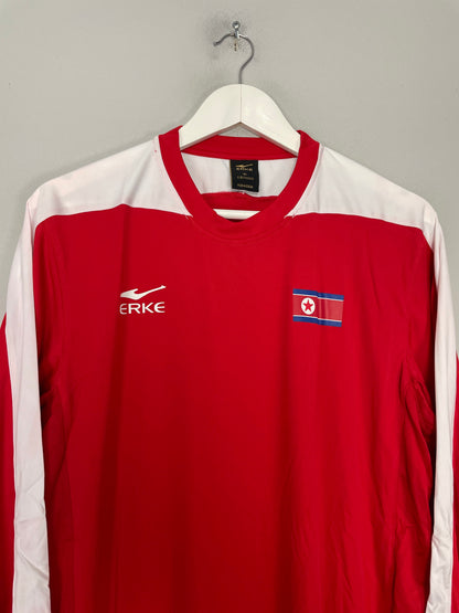 2008/10 NORTH KOREA L/S HOME SHIRT (XL) ERKE