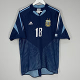 2004/05 ARGENTINA MESSI #18 AWAY SHIRT (L) ADIDAS