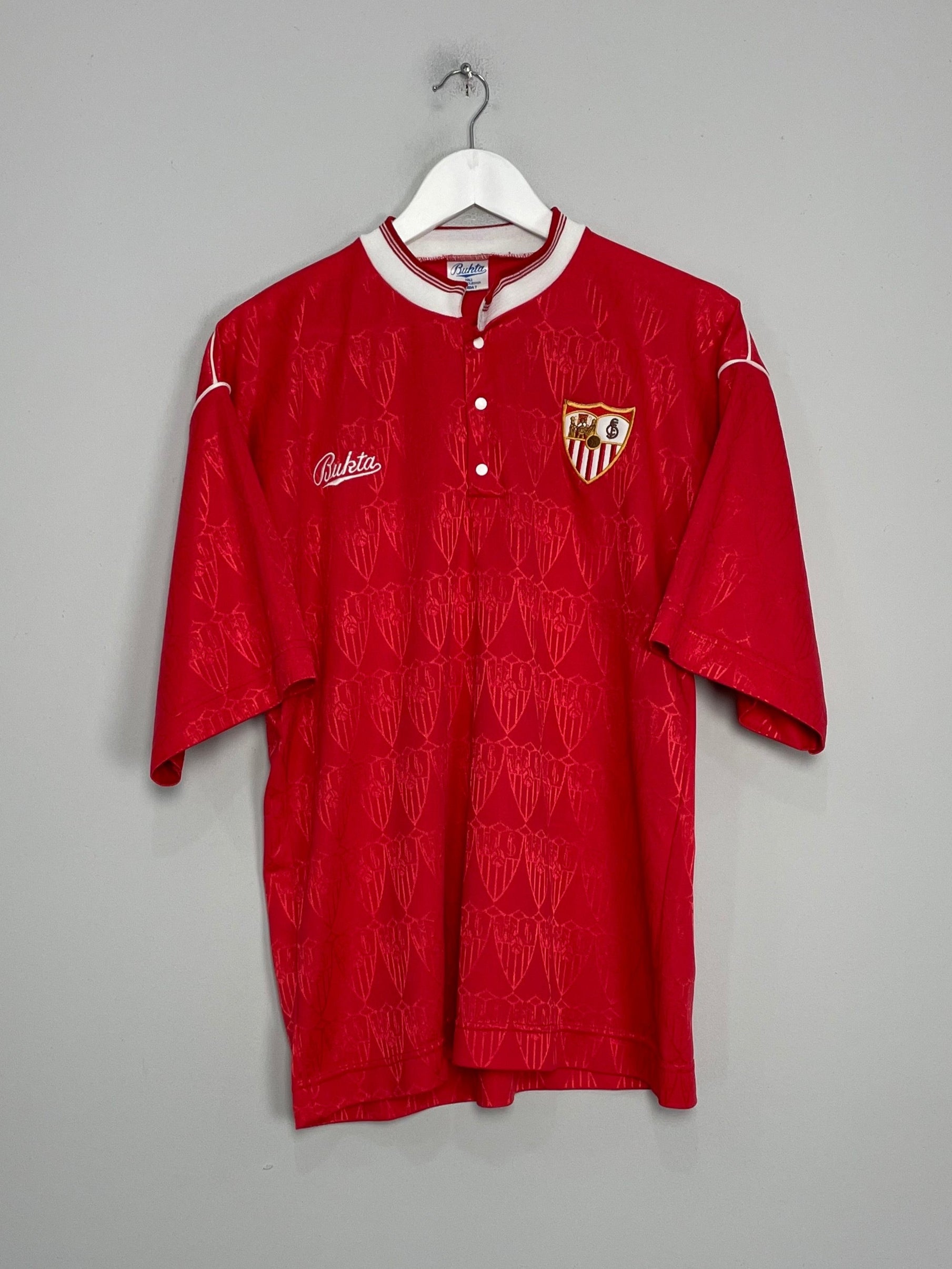 1990/92 SEVILLA MARADONA #10 AWAY SHIRT (M) BUKTA