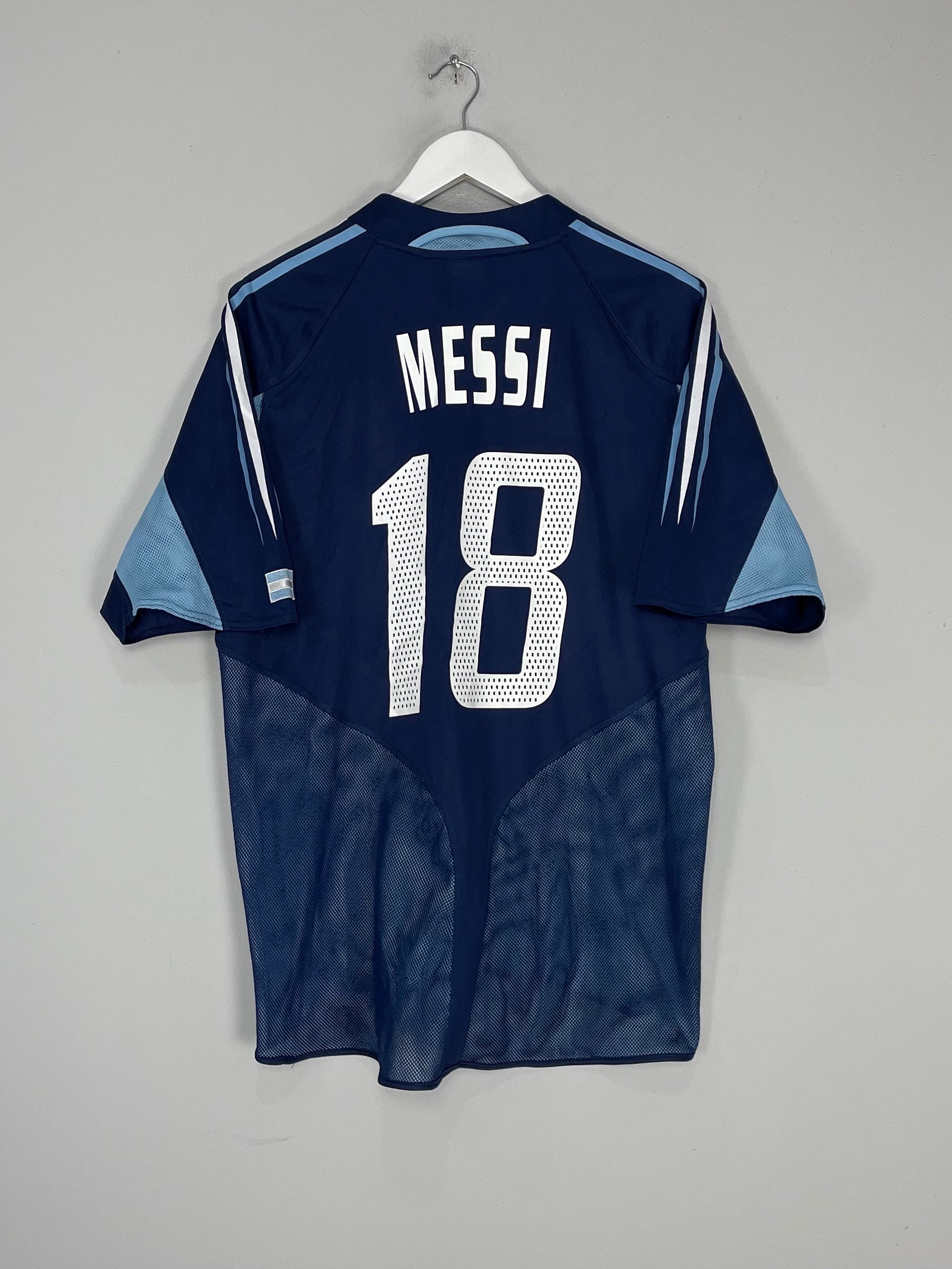 2004/05 ARGENTINA MESSI #18 AWAY SHIRT (L) ADIDAS