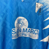 1993 SAN MAURIZIO #11 L/S HOME SHIRT (XL) OM