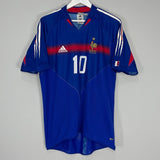 2004/06 FRANCE ZIDANE #10 HOME SHIRT (L) ADIDAS