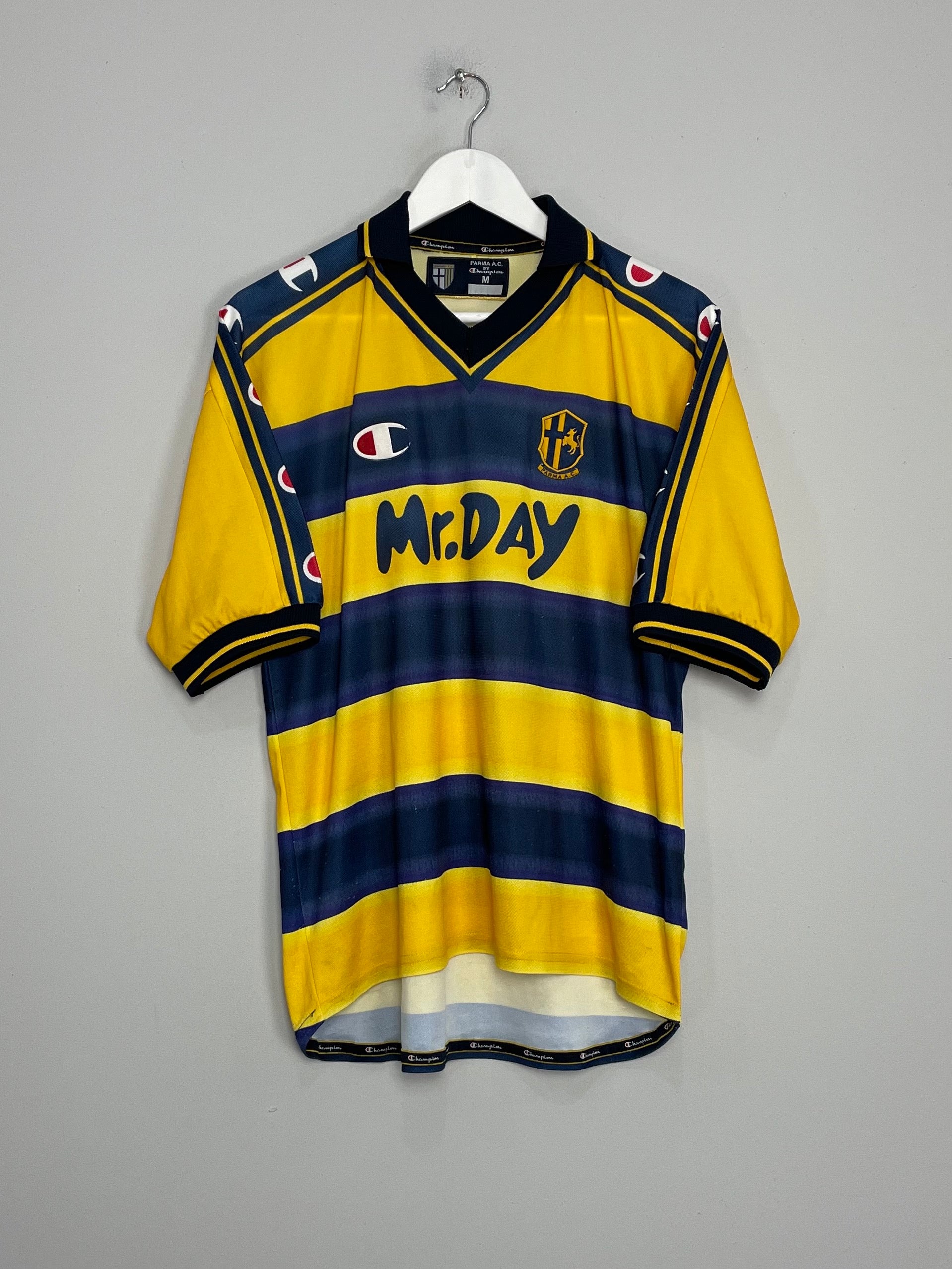 2000/01 PARMA HOME SHIRT (M) CHAMPION