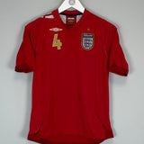 2006/08 ENGLAND GERRARD #4 AWAY SHIRT (XL.KIDS) UMBRO