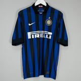 2011/12 INTER MILAN MILITO #22 HOME SHIRT (M) NIKE