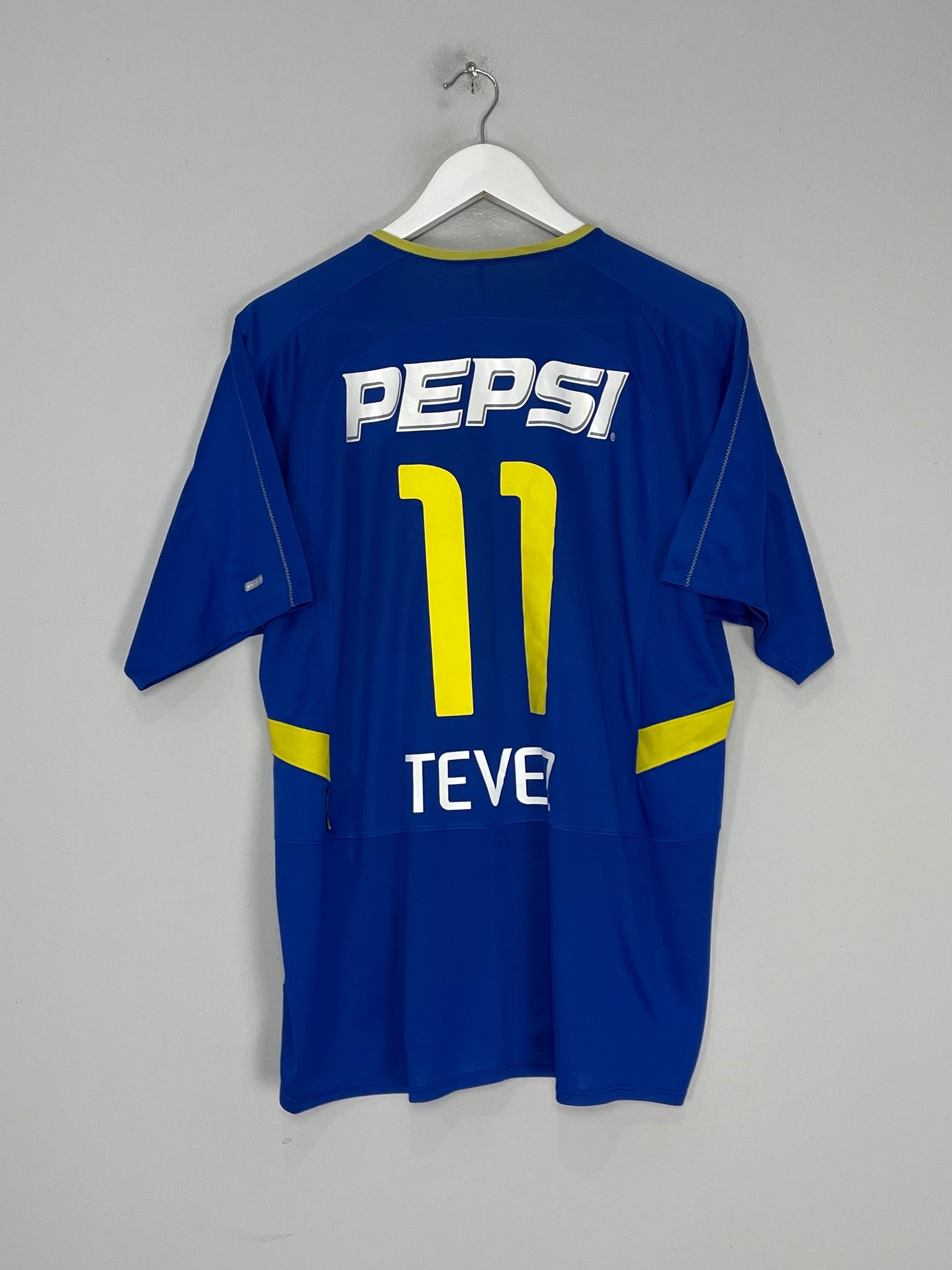 2003/04 BOCA JUNIORS TEVEZ #11 HOME SHIRT (L) NIKE