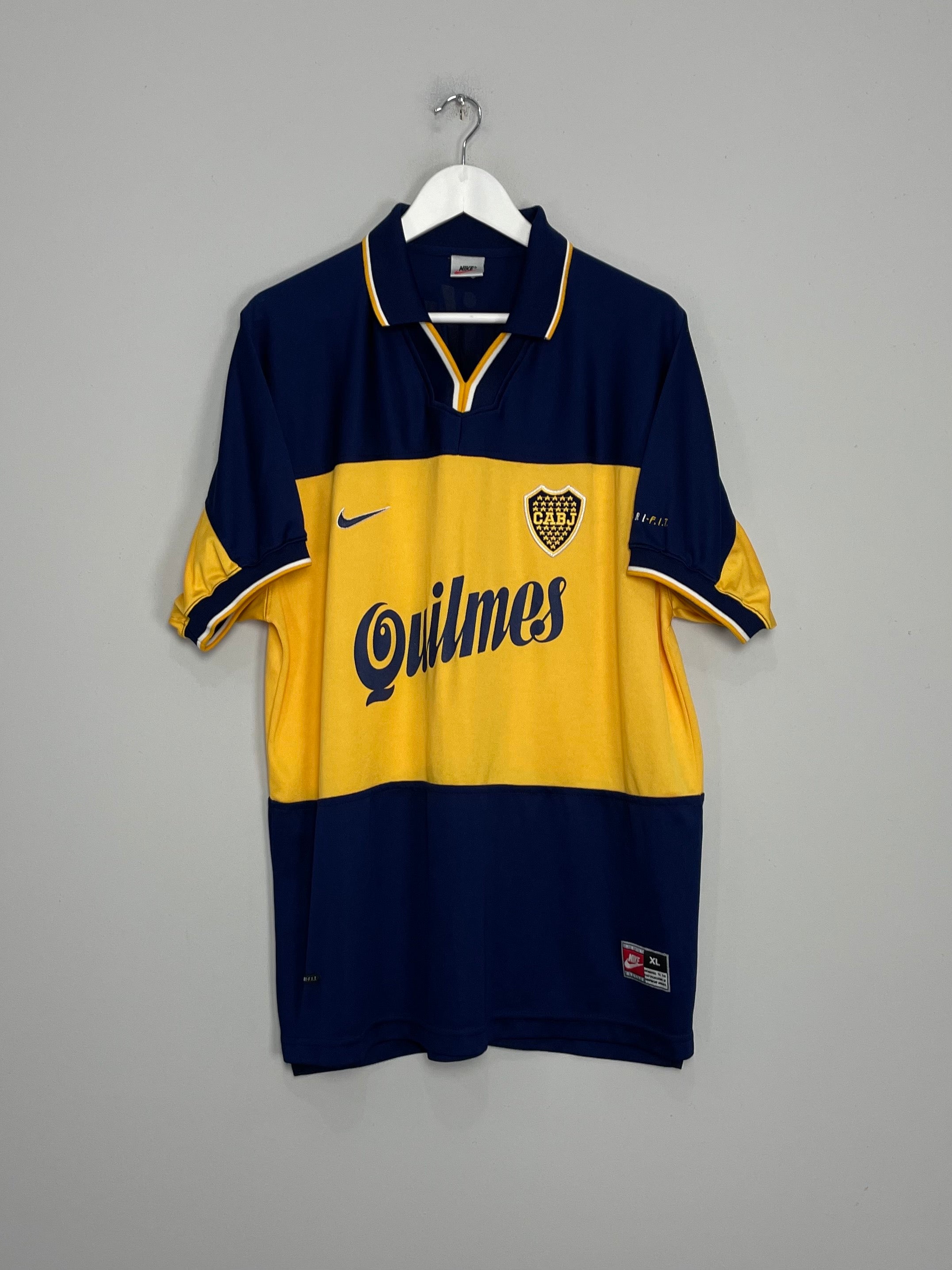 1998/00 BOCA JUNIORS HOME SHIRT (XL) NIKE