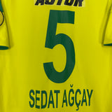 2013/14 SANILURFA SEDAT AGCAY #5 HOME SHIRT (M) ADIDAS