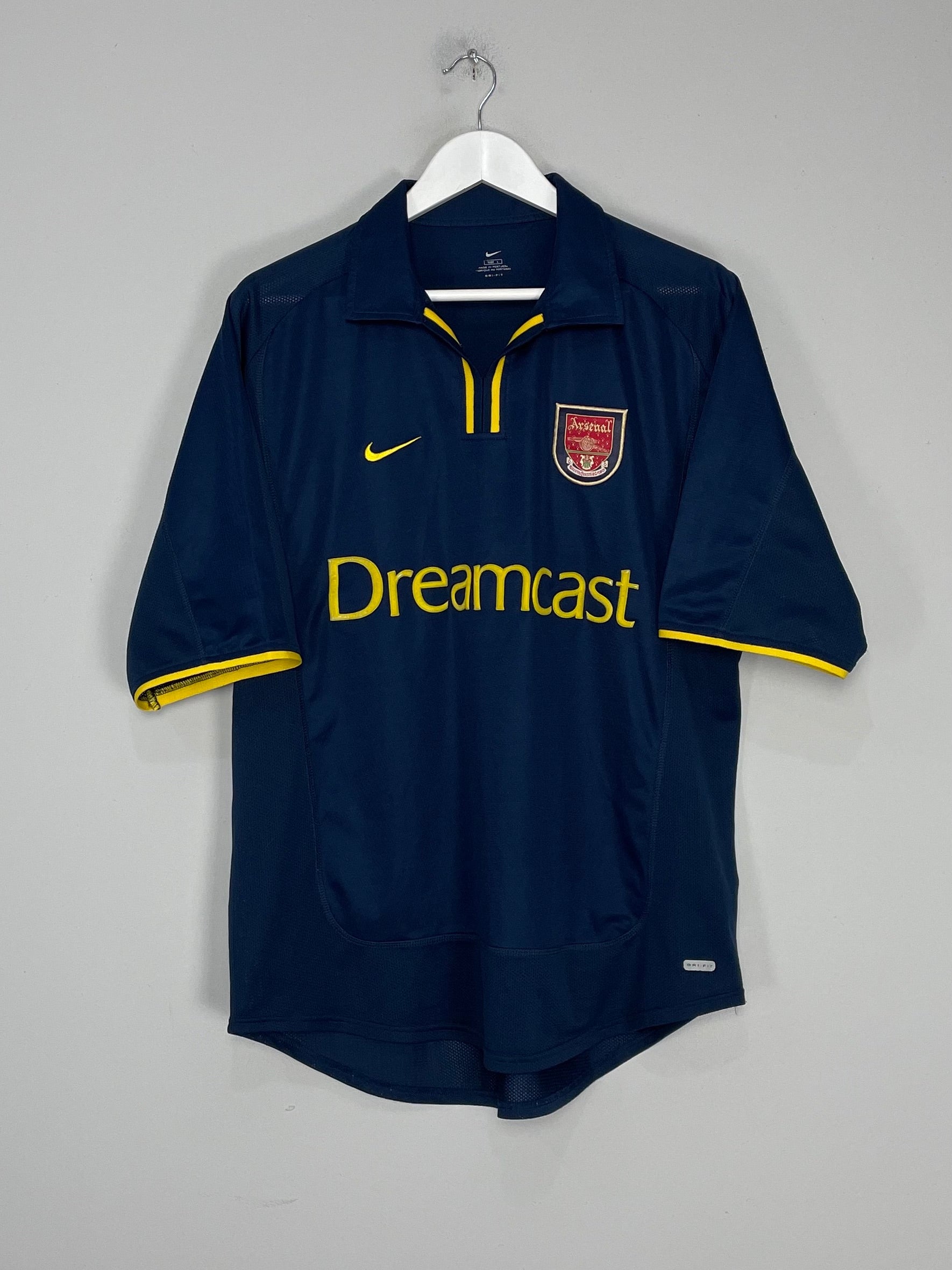 2000/02 ARSENAL EUROPEAN AWAY SHIRT (L) NIKE