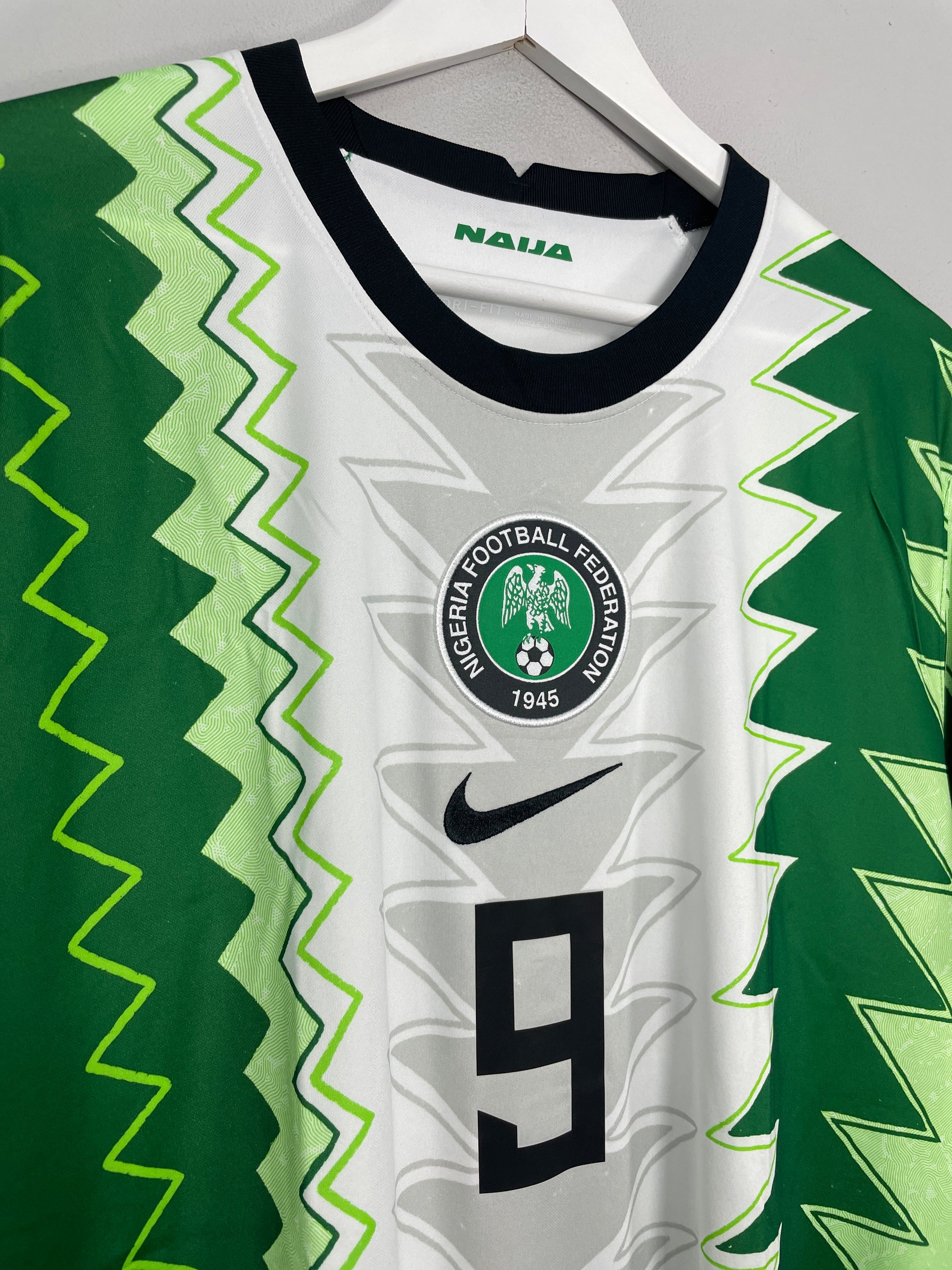 2020/21 Nigeria Away Jersey #9 Osimhen Small Nike African Super Eagles NEW