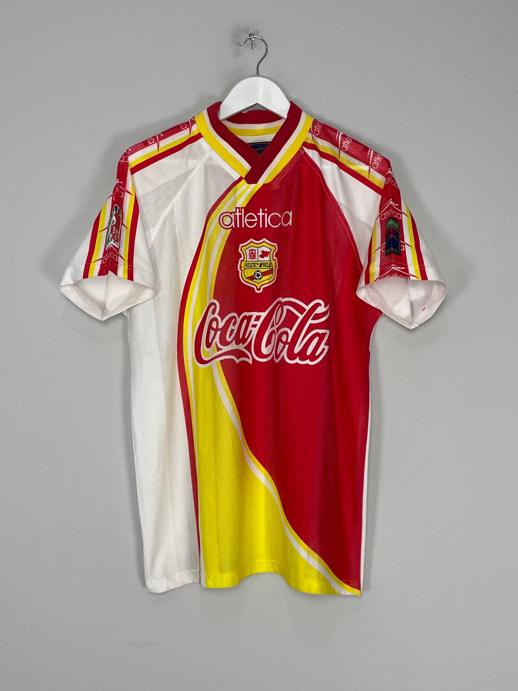 1998/99 MONARCAS MORELIA AWAY SHIRT (M) ATLETICA