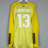 2013/14 ATLETICO MADRID COURTOIS #13 *PLAYER ISSUE* GK SHIRT (XL) NIKE