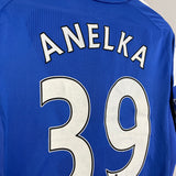 2010/11 CHELSEA ANELKA #39 *MATCH ISSUE* HOME SHIRT (L) ADIDAS