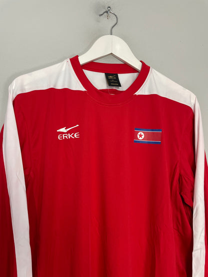 2008/10 NORTH KOREA L/S HOME SHIRT (XL) ERKE