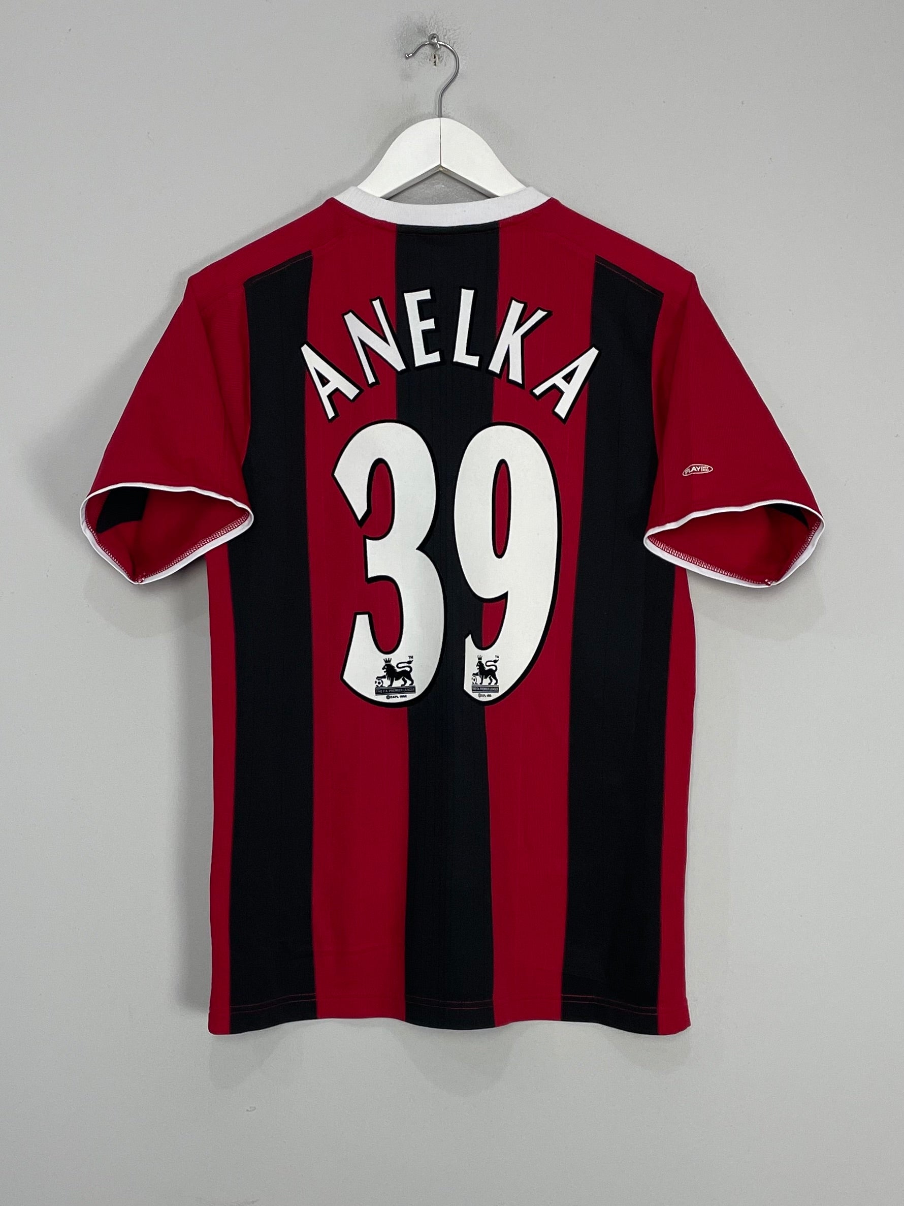 2003/04 MANCHESTER CITY ANELKA #39 AWAY SHIRT (S) REEBOK