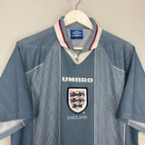 1996/97 ENGLAND AWAY SHIRT (XXL) UMBRO