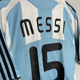 2007/09 ARGENTINA MESSI #15 HOME SHIRT (XL) ADIDAS