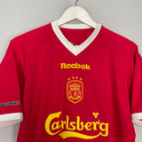 2001/02 LIVERPOOL C/L HOME SHIRT (M) REEBOK