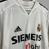 2004/05 REAL MADRID RONALDO #9 HOME SHIRT (L) ADIDAS