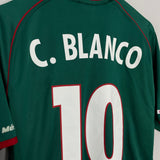 2002/03 MEXICO BLANCO #10 HOME SHIRT (L) ATLETICA