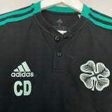 2021/22 CELTIC 'CD' STAFF ISSUE POLO SHIRT (S) ADIDAS