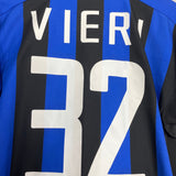 2002/03 INTER MILAN VIERI #32 HOME SHIRT (S) NIKE