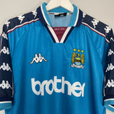 1997/99 MANCHESTER CITY HOME SHIRT (XL) KAPPA