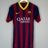 2013/14 BARCELONA MESSI #10 *AUTHENTIC* HOME SHIRT (M) NIKE