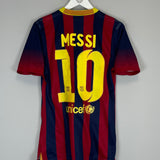 2013/14 BARCELONA MESSI #10 *AUTHENTIC* HOME SHIRT (M) NIKE