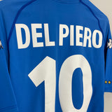 2000/01 ITALY DEL PIERO #10 HOME SHIRT (XL) KAPPA