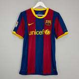 2010/11 BARCELONA INIESTA #8 HOME SHIRT (S) NIKE