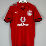 2008/09 OLYMPIAKOS MITROGLU #22 HOME SHIRT (L) PUMA