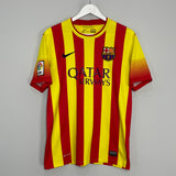 2013/14 BARCELONA MESSI #10 AWAY SHIRT (M) NIKE