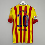  2013/14 BARCELONA MESSI #10 AWAY SHIRT (M) NIKE