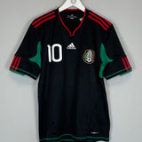 2010/11 MEXICO C.BLANCO #10 AWAY SHIRT (M) ADIDAS