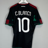 2010/11 MEXICO C.BLANCO #10 AWAY SHIRT (M) ADIDAS