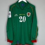 2004/06 BOLIVIA BOTERO #20 L/S HOME SHIRT (M) ATLETICA