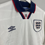 1993/95 ENGLAND HOME SHIRT (XL) UMBRO